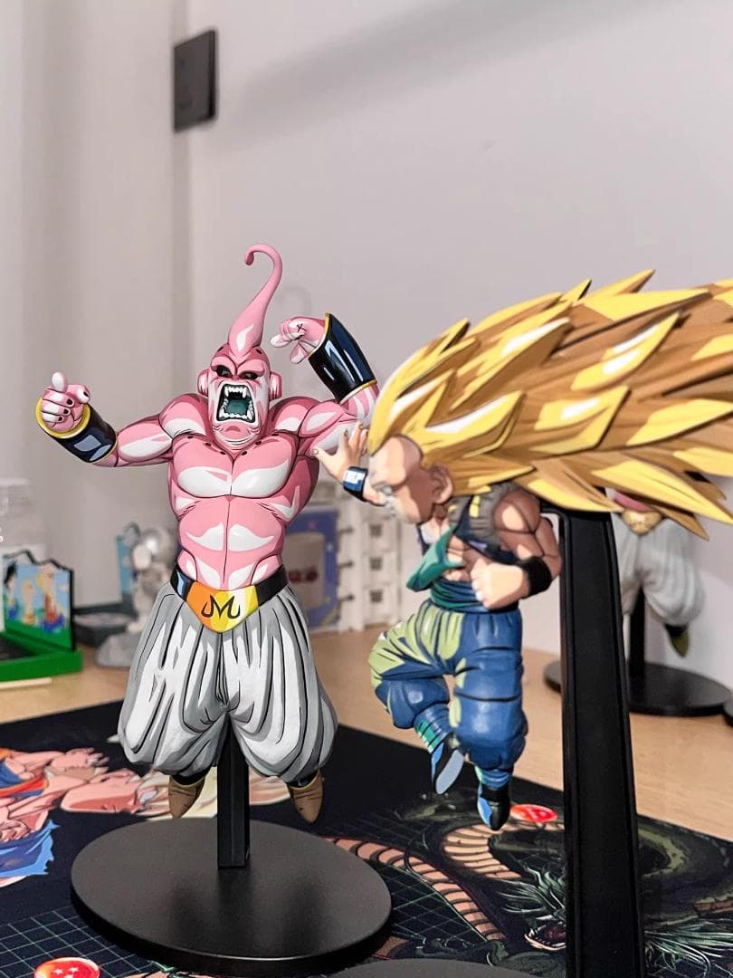 ドラゴンボール Z ブウ & ゴテンクス リペイント フィギュア