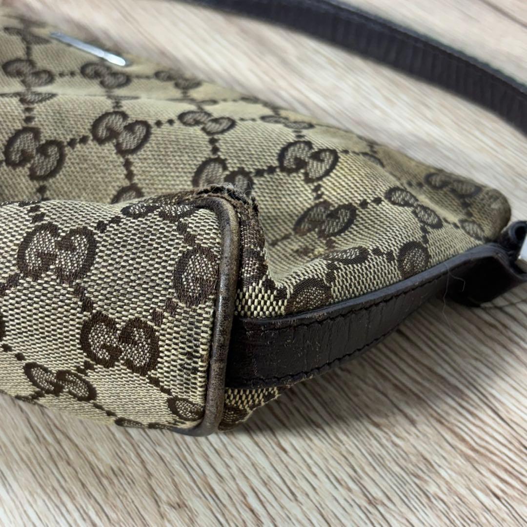 GUCCI グッチ シェリー ライン アクセサリーポーチ キャンバス GG