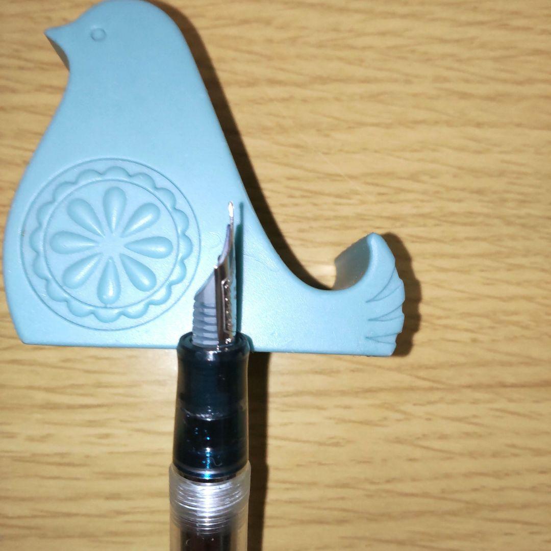 PILOT パイロット 万年筆 カスタム74 F 細字 透明軸 ノンカラー