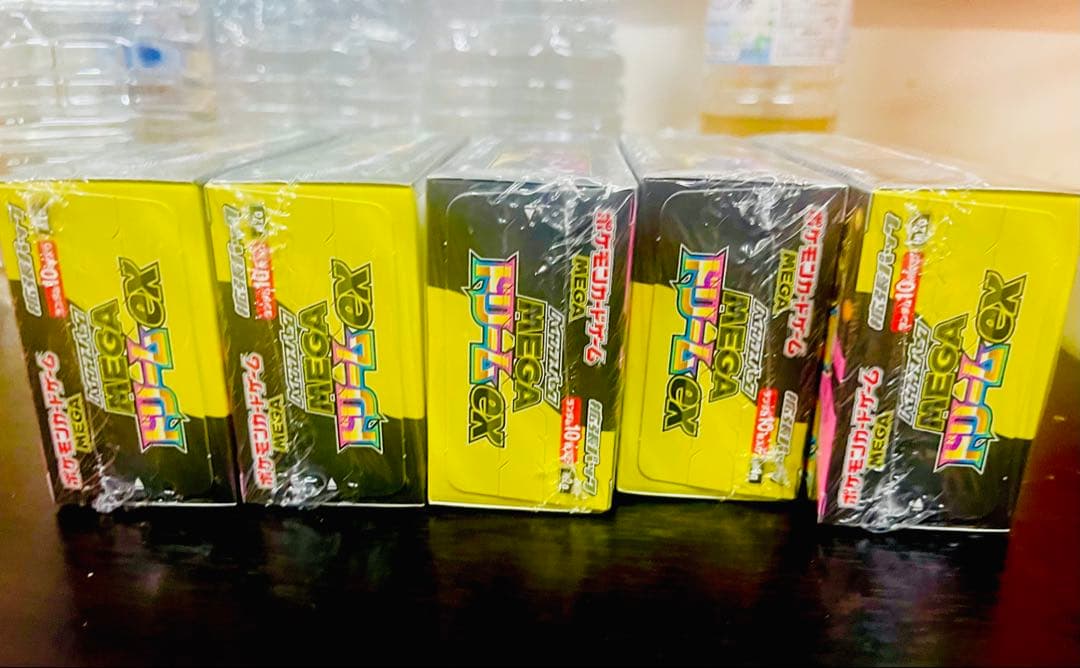 シュリンク付きポケモンカードMEGA ハイクラスパック　ドリーム ex 5box