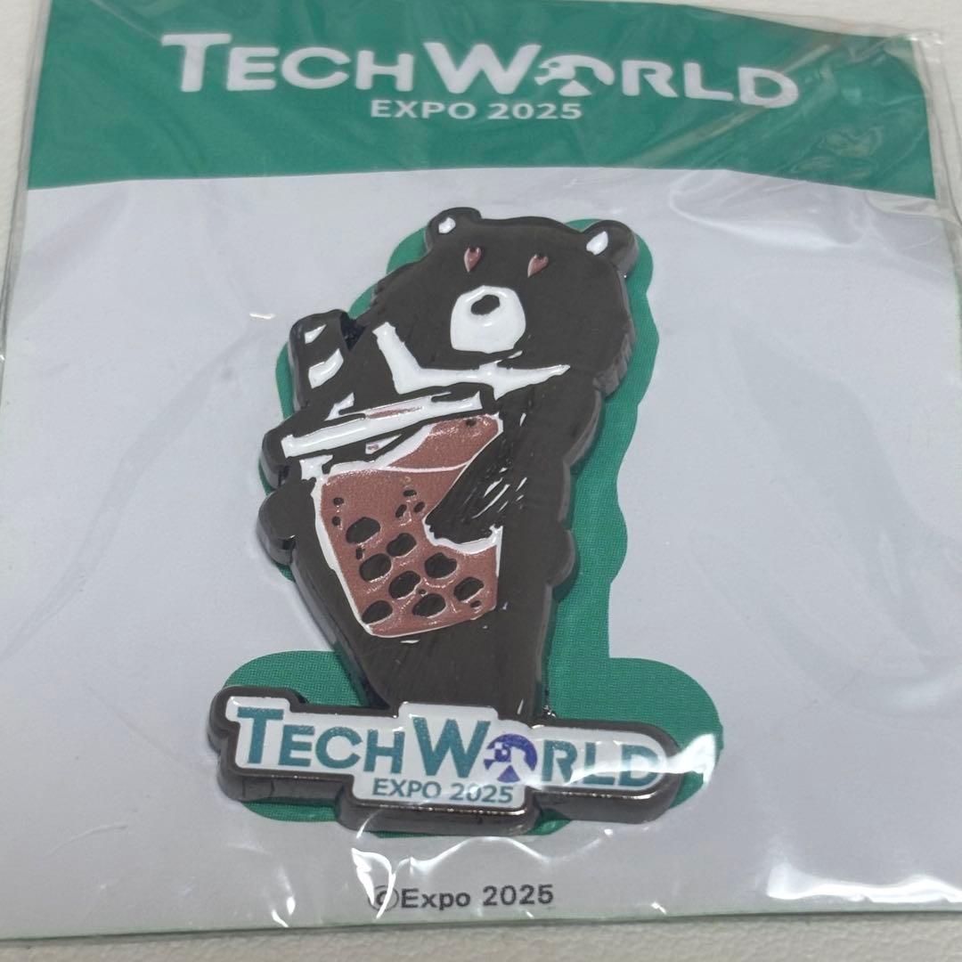 関係者限定品】テックワールド tech world 万博 非売品 ピンバッジ
