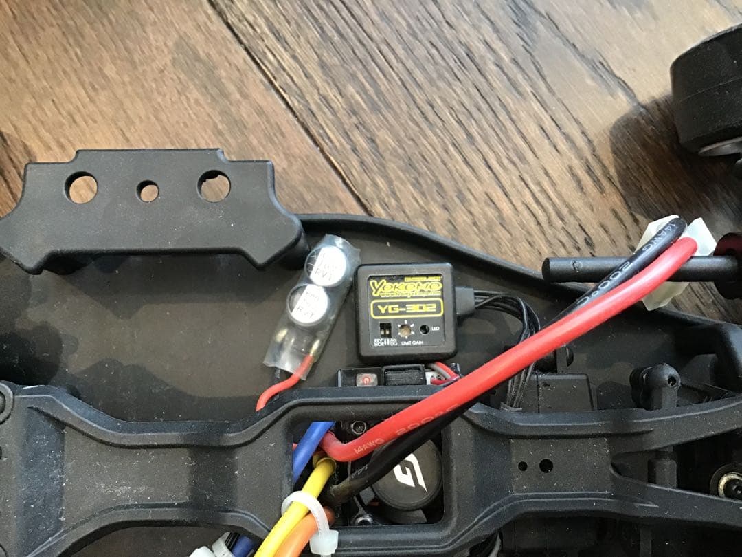 ヨコモYD-2E 受信機 モータ サーボ スピコン ジャイロ progbox付き