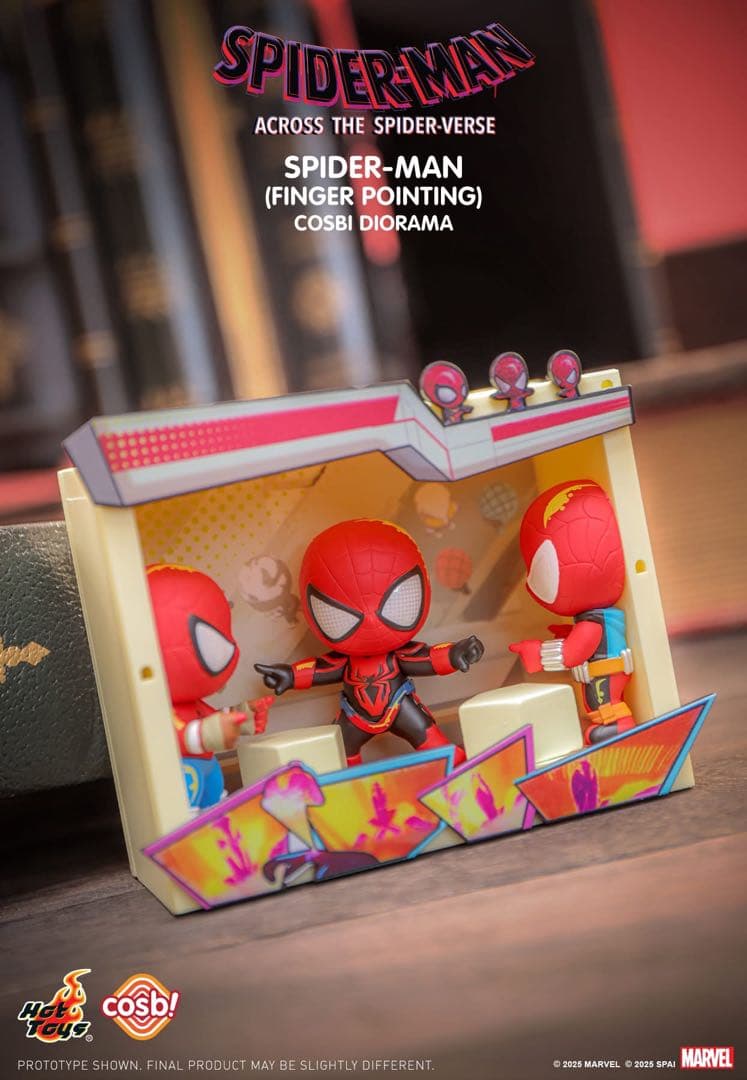 ホットトイズ コスビコレクション スパイダーマン 6体入り