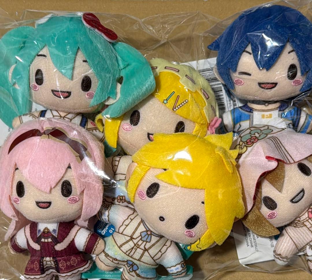 プロジェクトセカイ ふわぷちマスコット バチャシンサンリオコラボ 6種