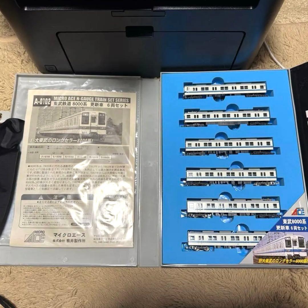 [富士]マイクロエース東武8000系 更新車6両セット nゲージ