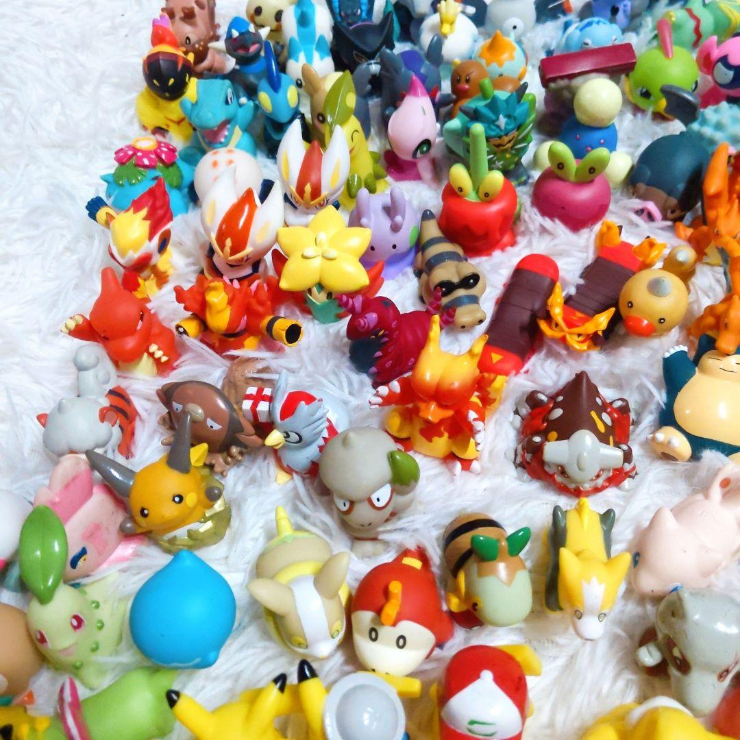 初期ポケモンキッズ まとめ売り ポケモン ソフビ クリア 当時物 217体