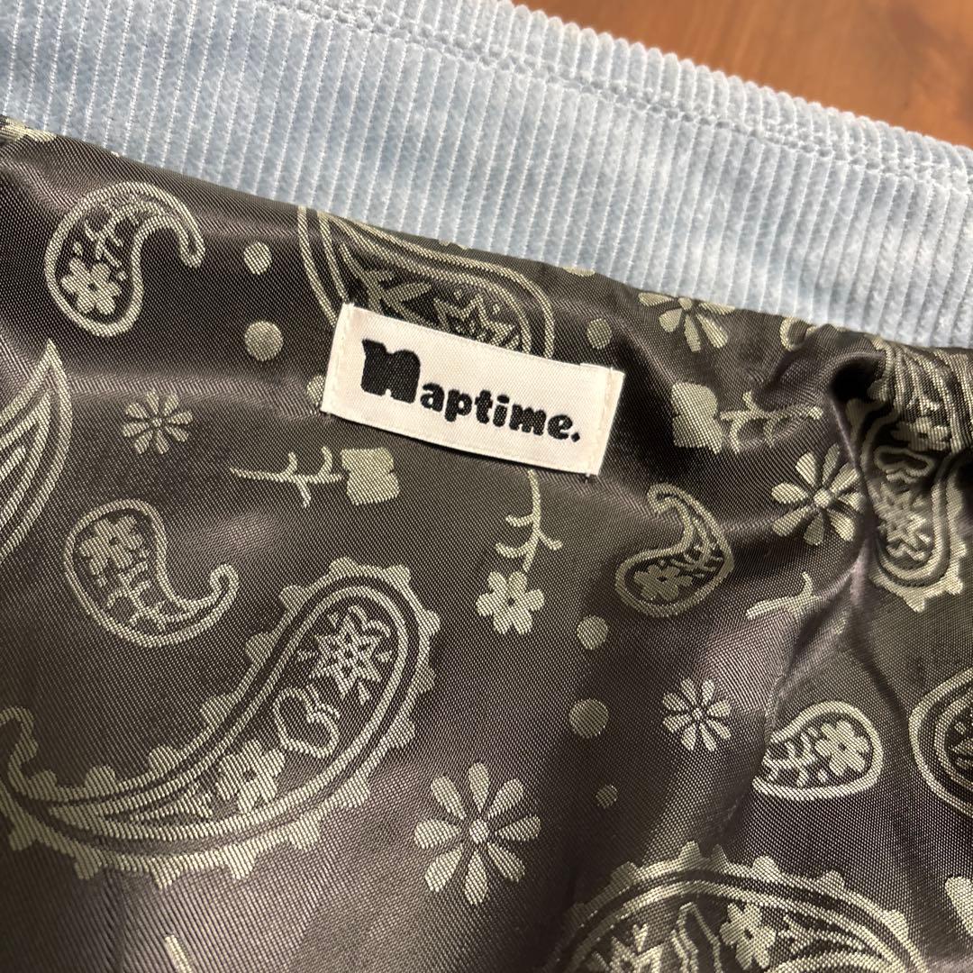 限定品【Nissyプロデュース Naptimeコーデュロイジャケット ブルー M