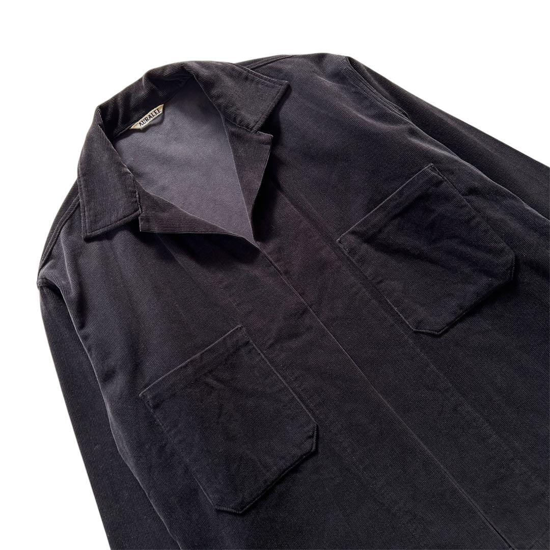 AURALEE Washed Corduroy Shirts Jacket【5】