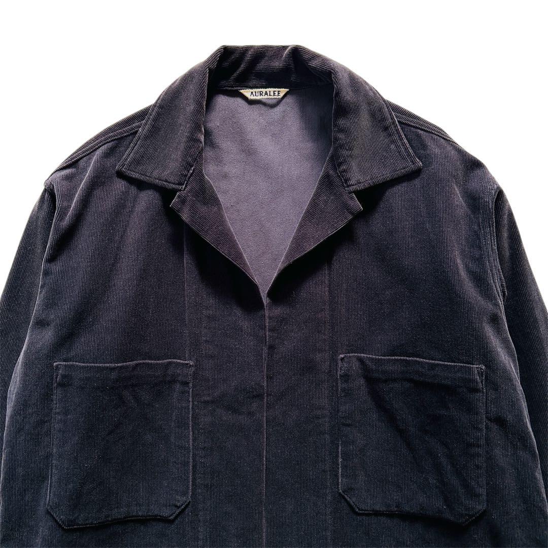 AURALEE Washed Corduroy Shirts Jacket【5】