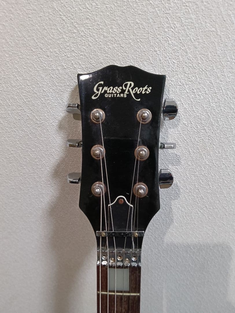 弦交換済】GrassRoots G-LP-49 フロイドローズ グラスルーツ