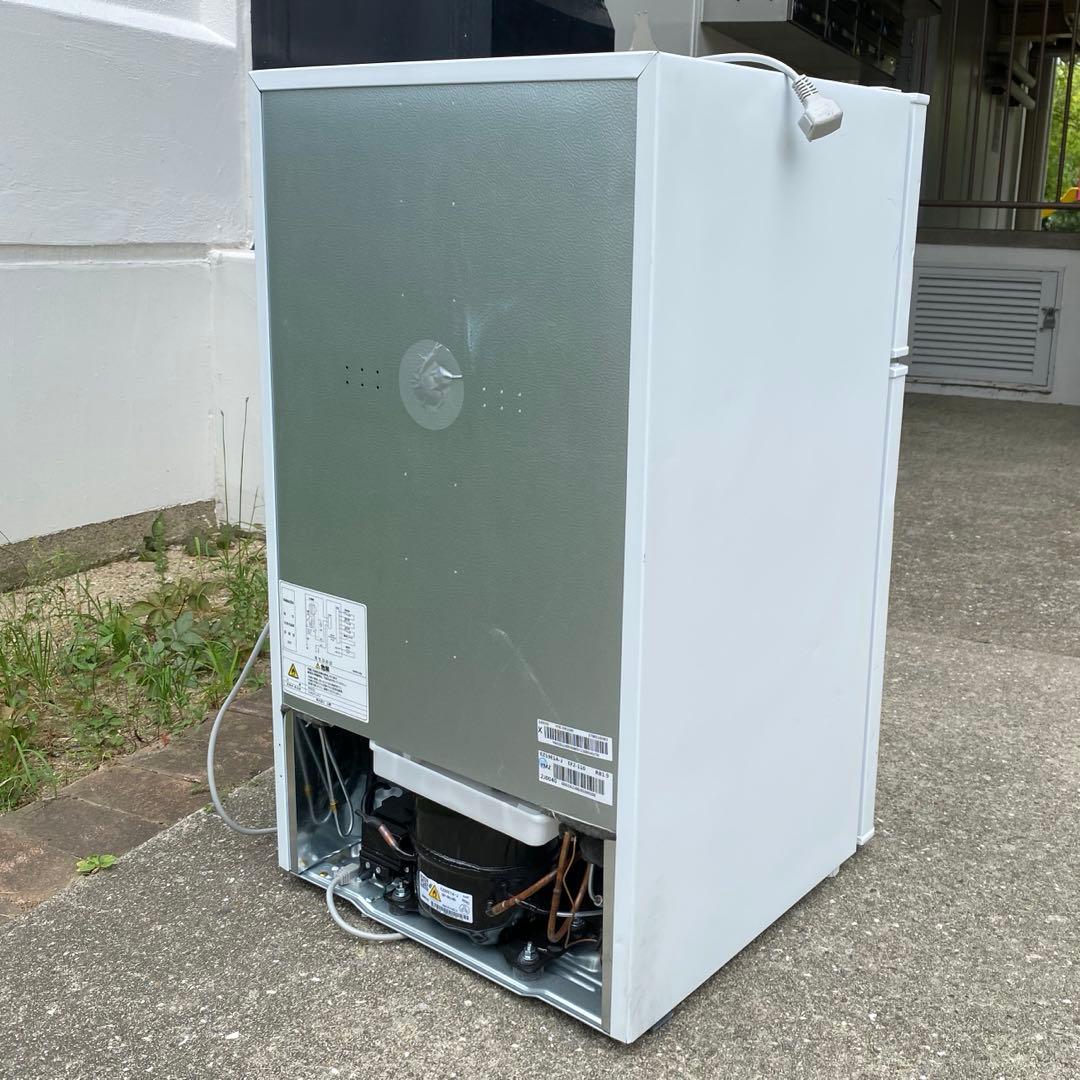 YAMAZEN 冷凍冷蔵庫 YFR-D91 22年製 へこみあり 動作確認済み