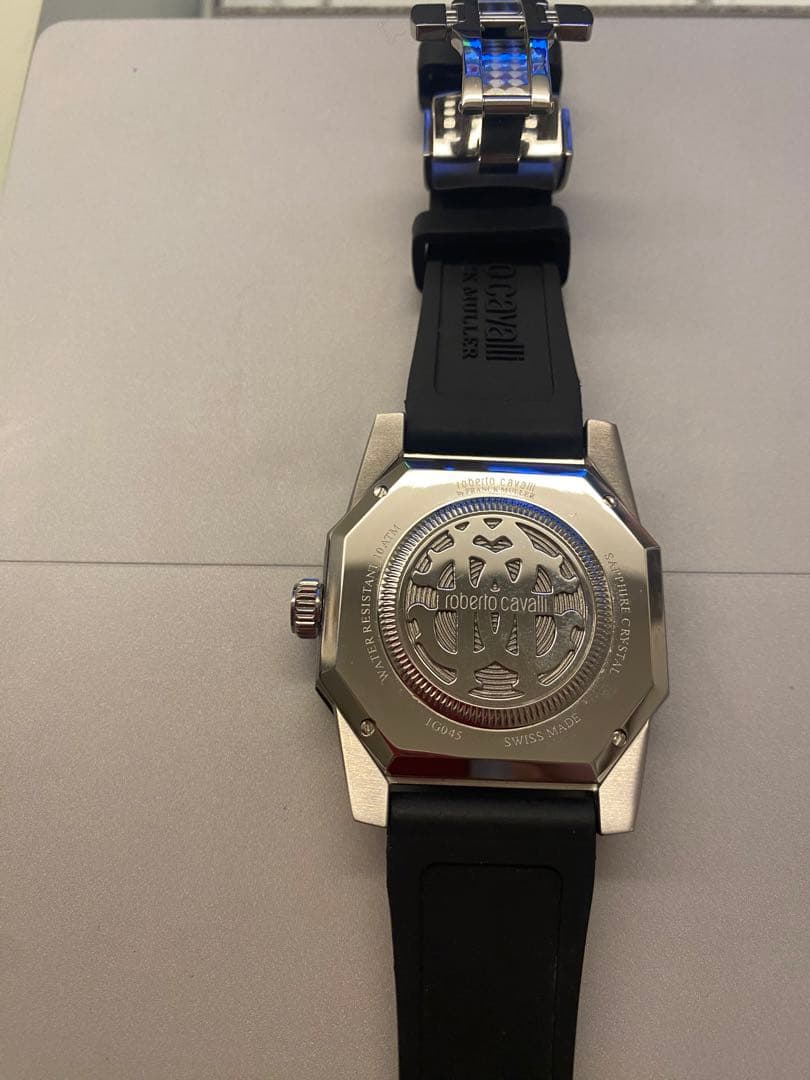 【極美品】roberto cavalli by FRANCK MULLER腕時計