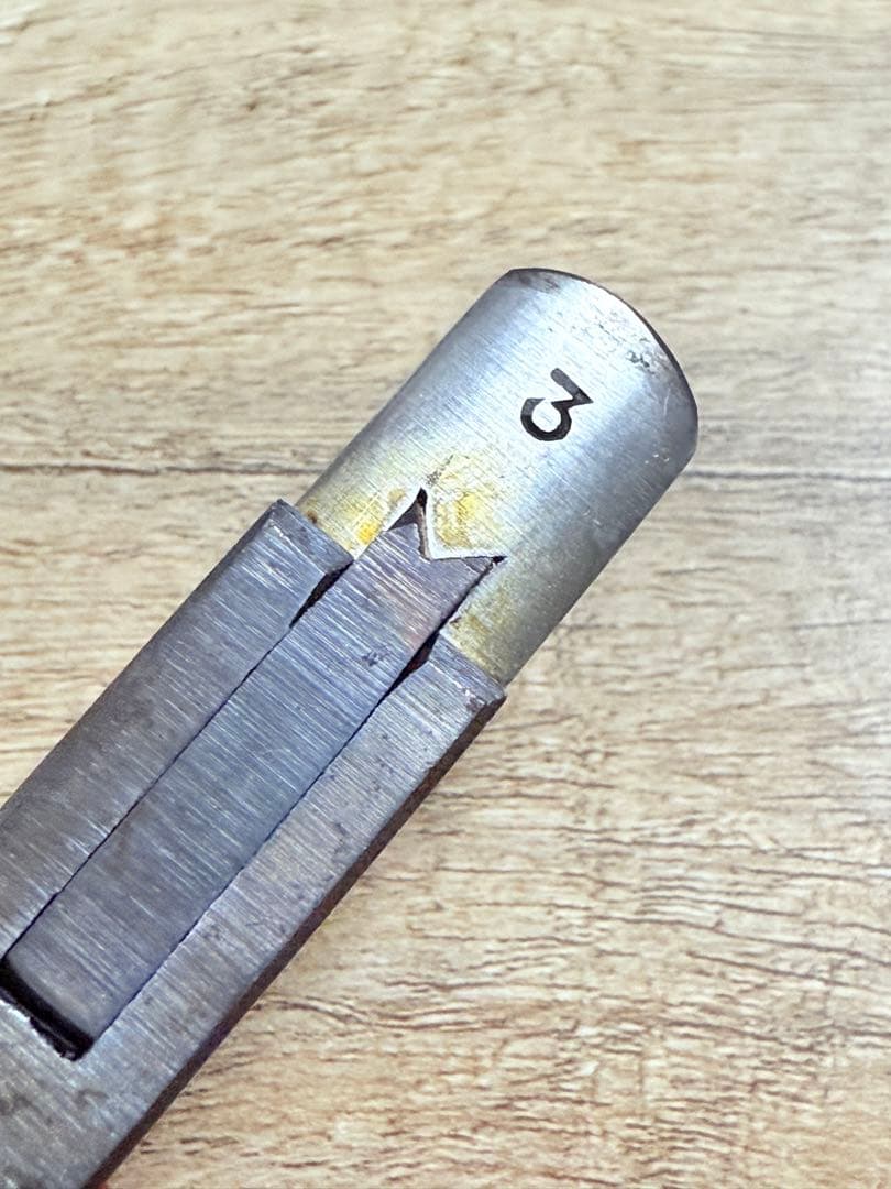 国鉄　切符切り　切符鋏　屑入れケース付き