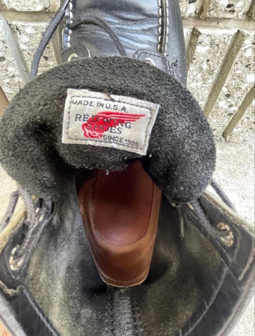 Red Wing 90年代　黒 レザー ブーツ