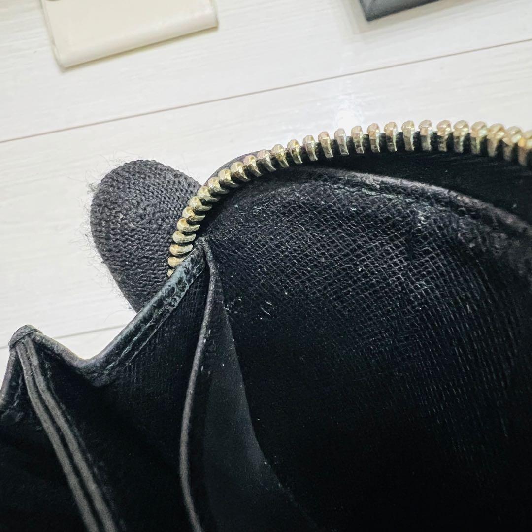 【大人気】PRADA プラダ サフィアーノ ケース レザー ブラック