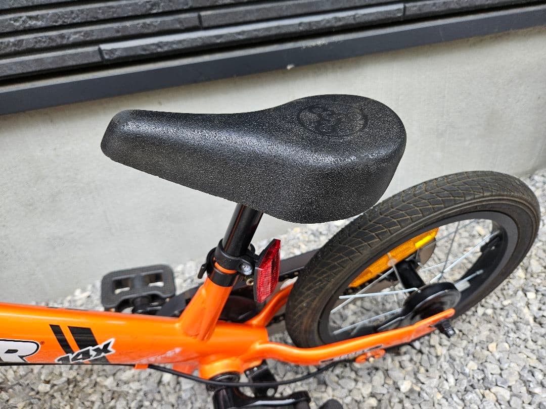 ストライダー 14x STRIDER サンシャインオレンジ(自転車カバー付)