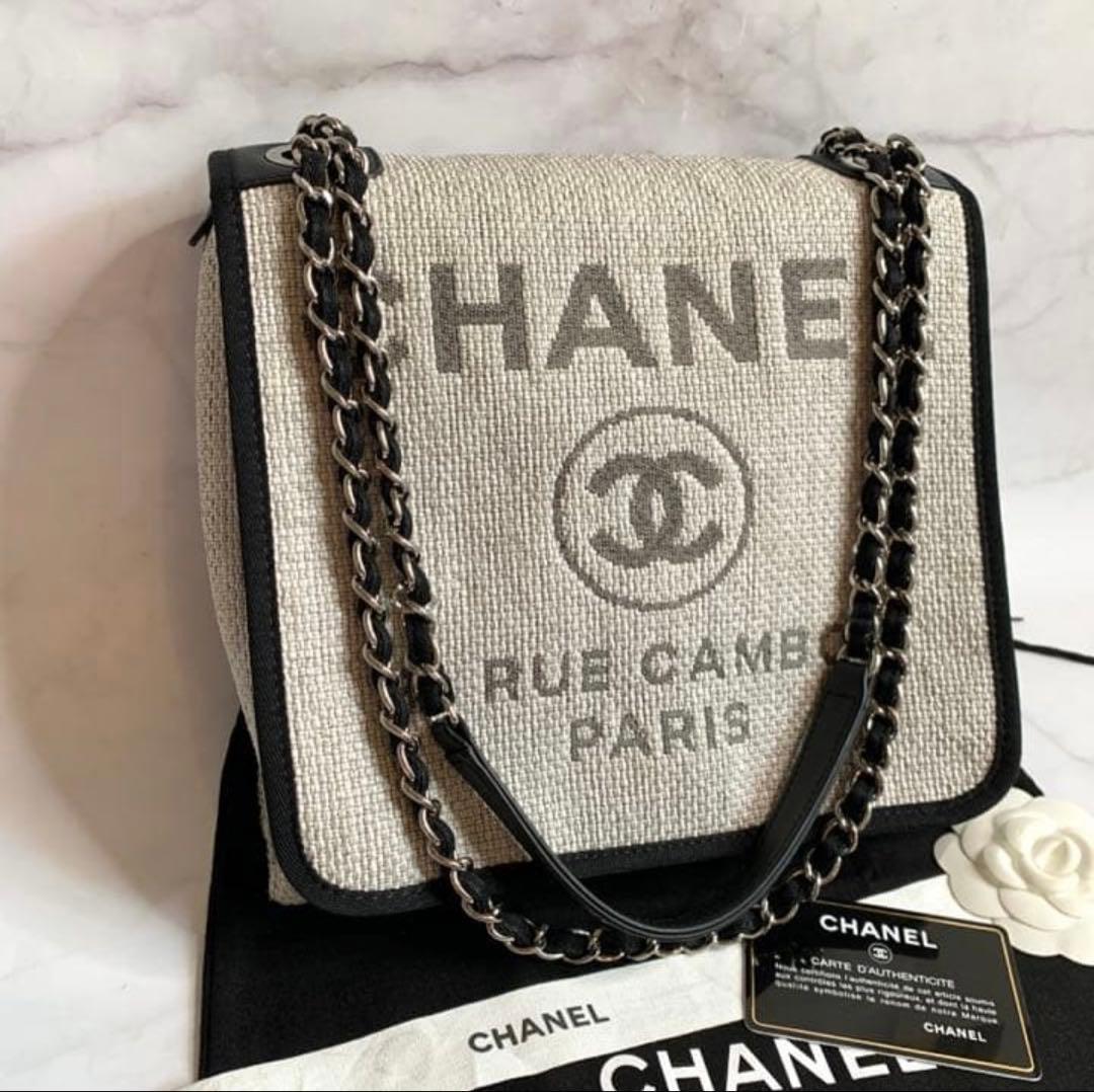 CHANEL シャネル 美品 ドーヴィル マトラッセ バッグ