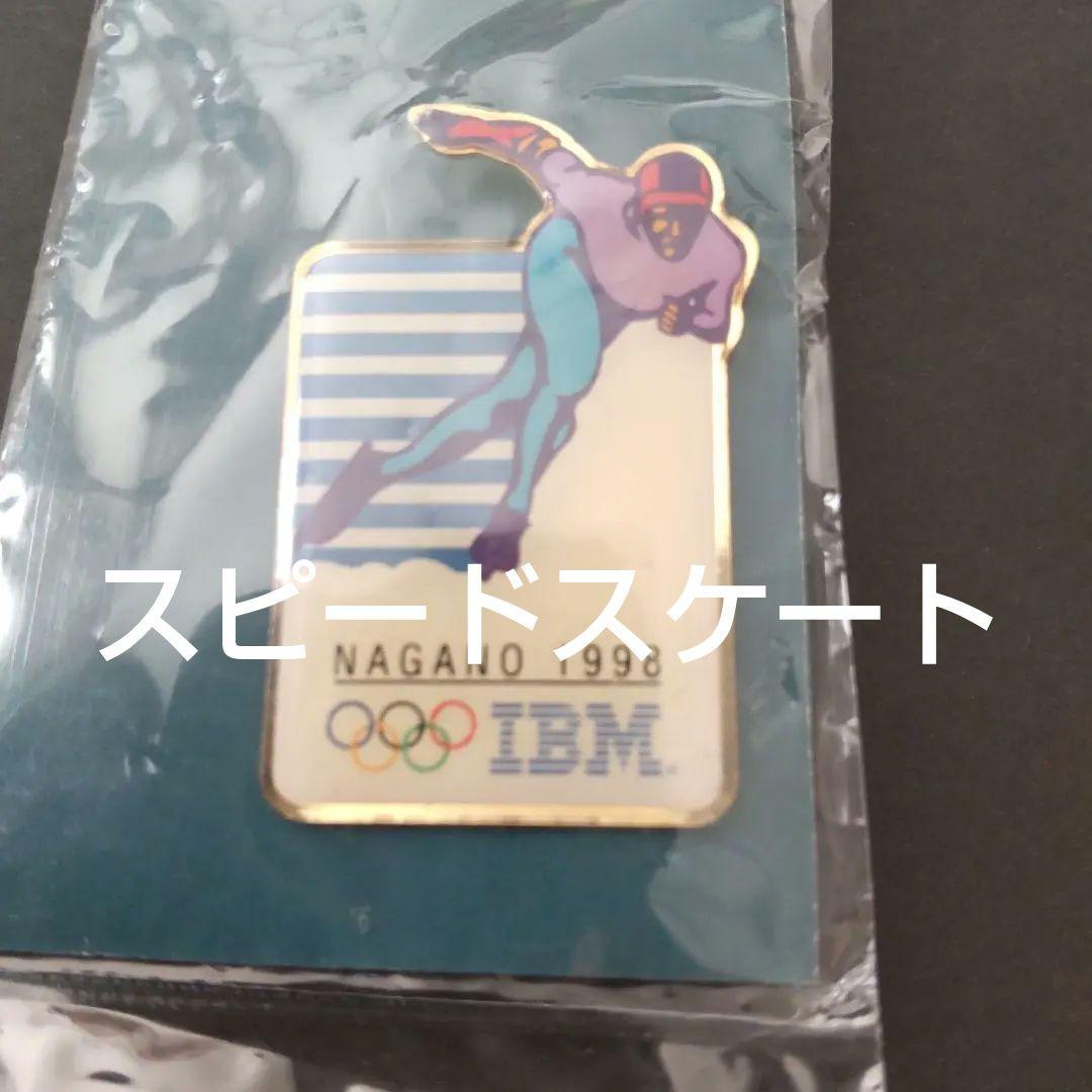 長野オリンピック 1998 IBM スピードスケート ピンバッジ - メルカリ