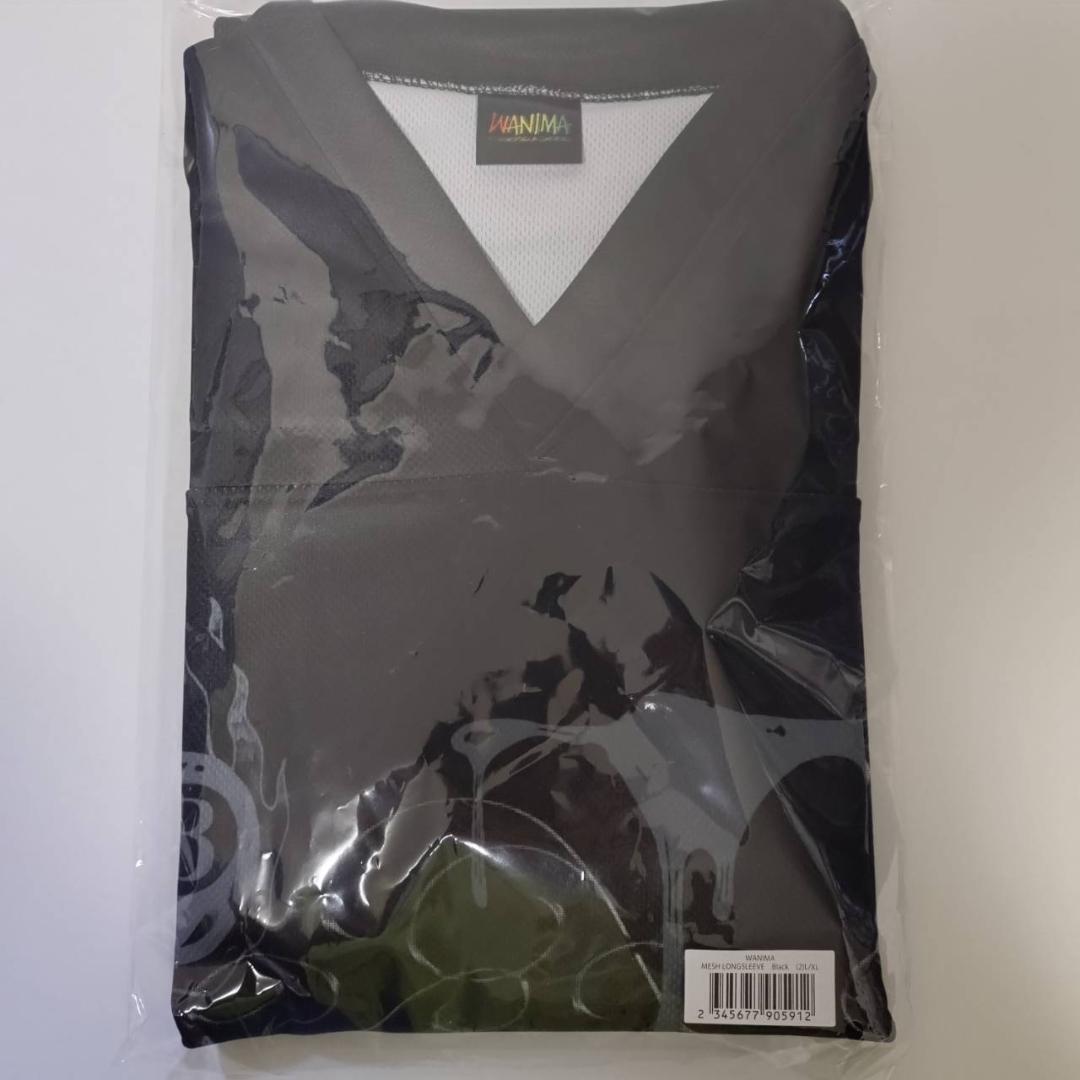 WANIMA BAMBOOM NIGHT メッシュ ロングスリーブ 黒 L～XL WANIMA BAMBOOM NIGHT メッシュ ロングスリーブ 黒 L～XL WANIMA