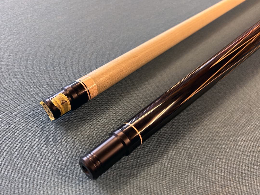 ABCue 黒檀ベース+黒檀子持ち８剣 Wavyジョイント