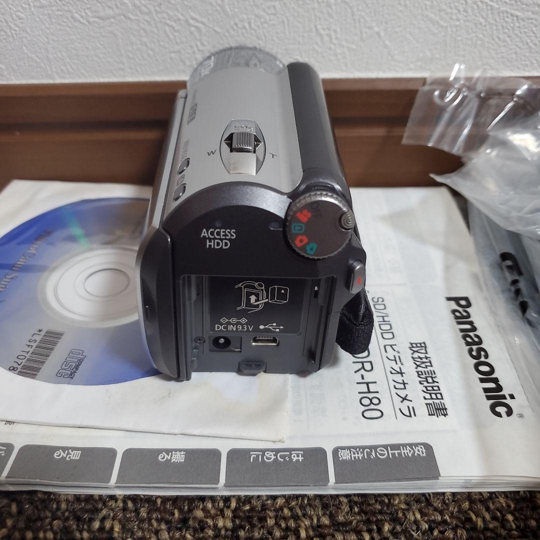 Panasonic パナソニック SDR-H80 SD/HDD ビデオカメラ