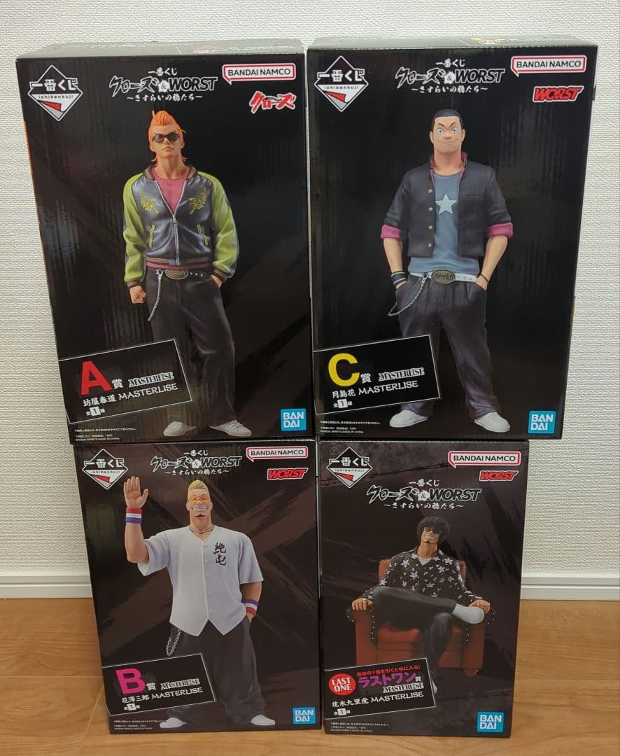 一番くじ　クローズ&WORSTさすらいの鴉　フィギュア　フルコンプセット 一番くじ クローズ&WORSTさすらいの鴉 フィギュア フルコンプセット