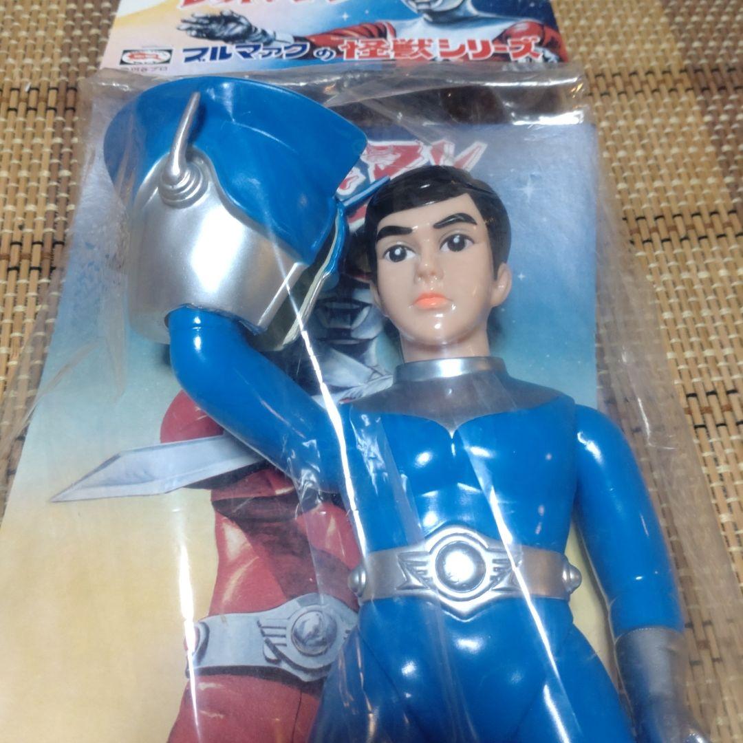 墓場の画廊限定 ブルマァク レッドマン ソフビ (青) マルサン