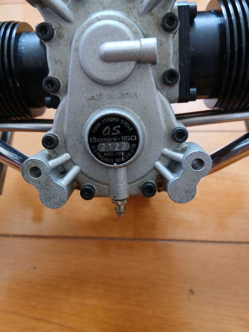 レァ　OSエンジン　GEMINI160２気筒ボクサ～エンジン