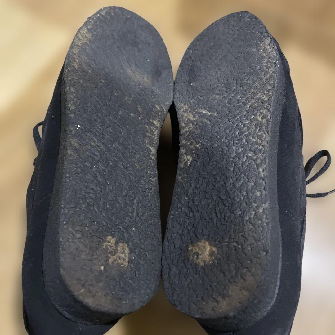 クラークスCLARKS ワラビー　オールブラック　27㎝