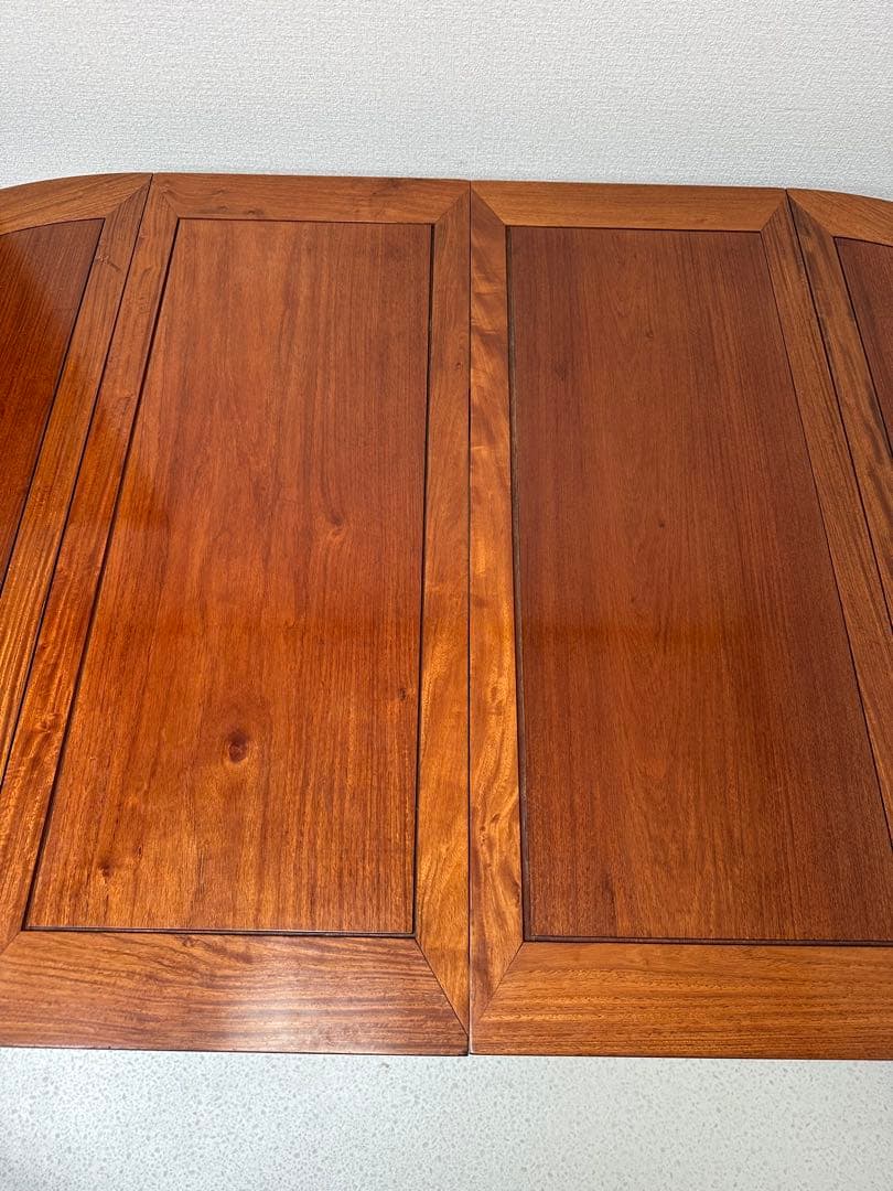 唐木無垢材 伸長 ダイニンテーブル エクステンションテーブル 花梨 ※.i1 ※