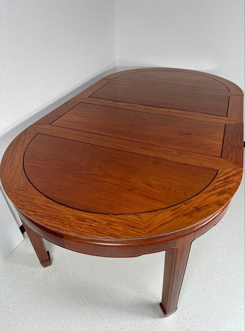 唐木無垢材 伸長 ダイニンテーブル エクステンションテーブル 花梨 ※.i1 ※