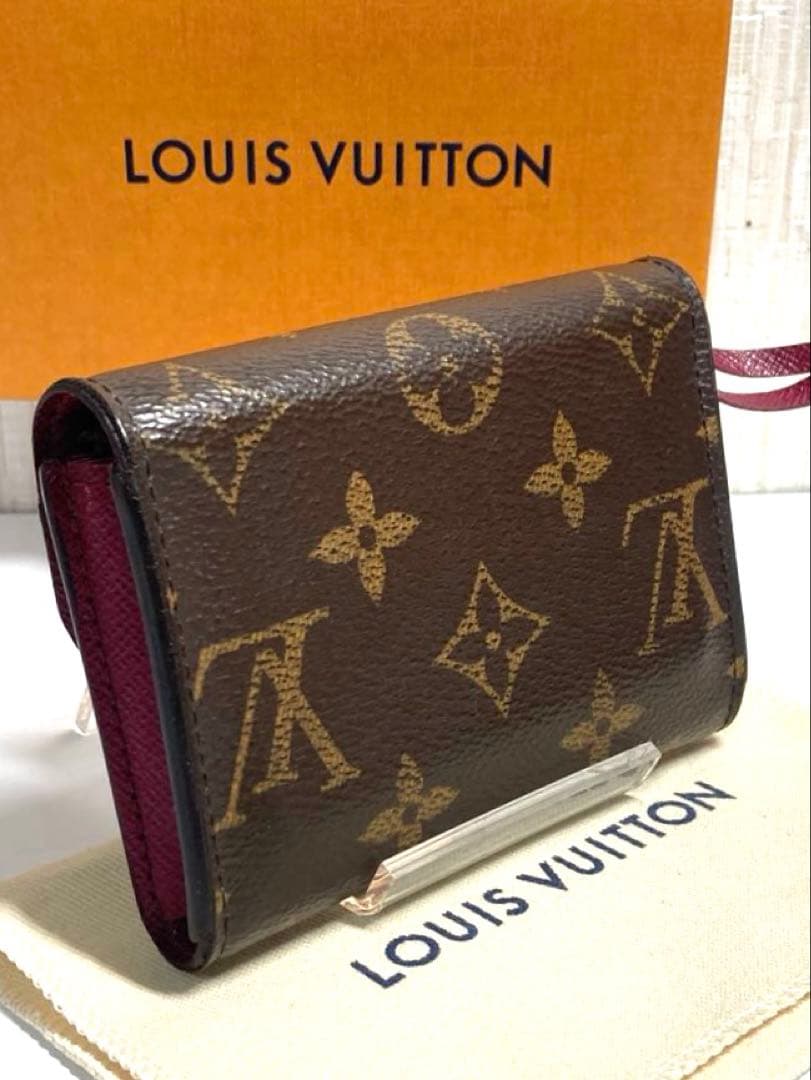 ルイヴィトン モノグラム ポルトモネ ロザリ バレリーヌ　ケース　箱付き