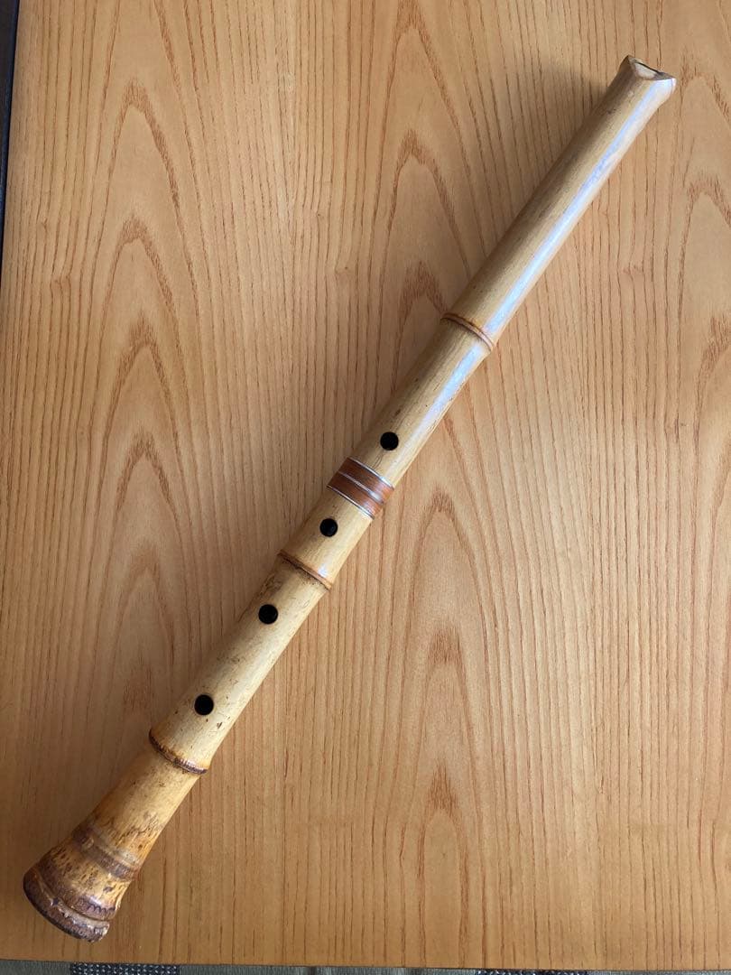 琴古流尺八鳳舟銘二尺管