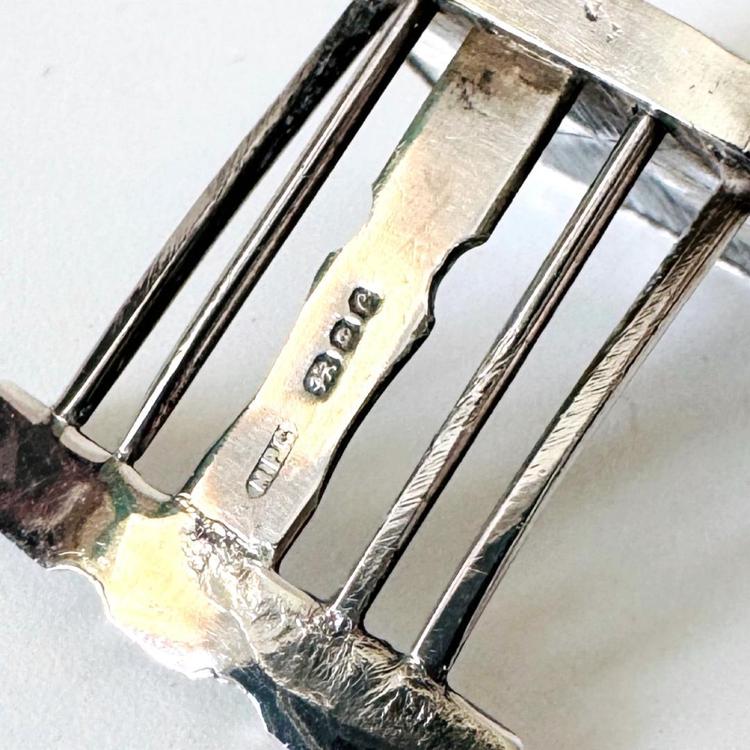 1977年★英国★アンティーク/純銀製/ミニチュア/椅子/イギリス/925/