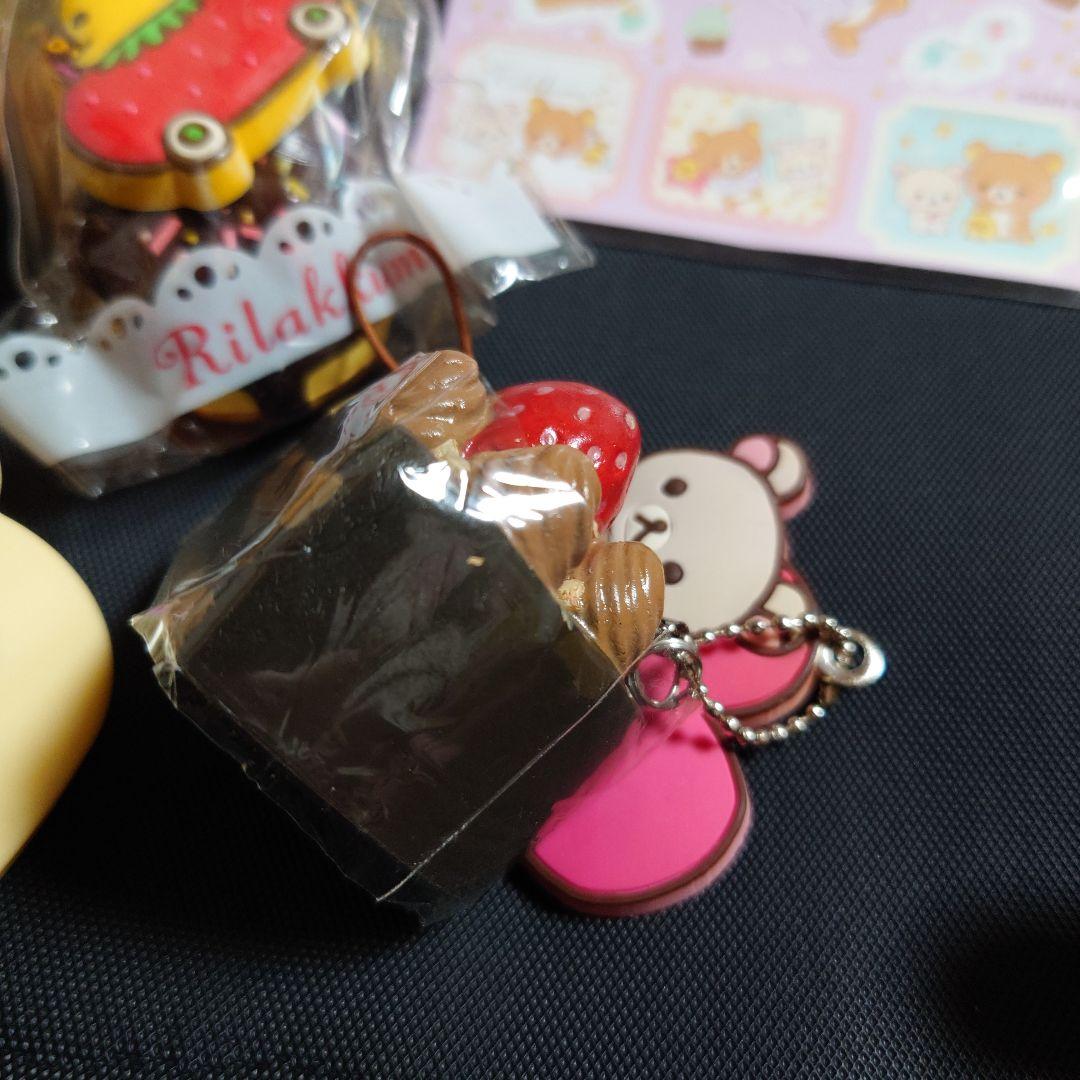 SAN-X リラックマ キイロイトリ エクレア スクイーズ コリラックマ ケーキ