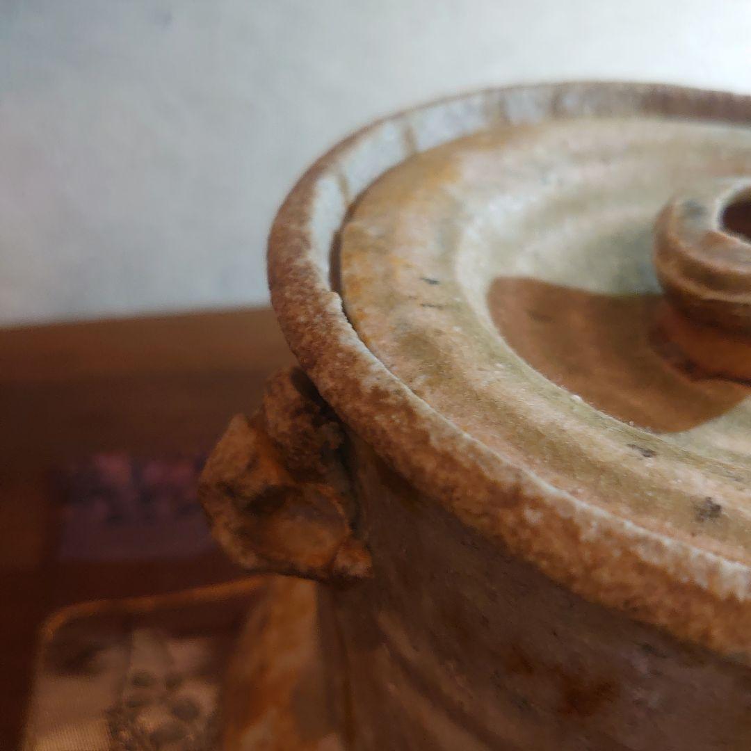 陶器製水差し中堅陶芸家の伊賀焼きの水差し