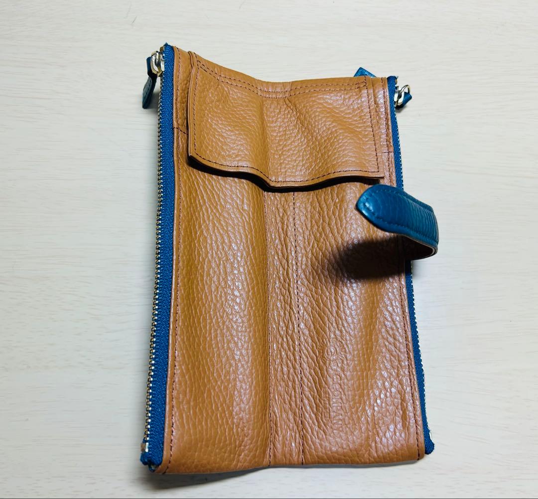 C COMPANY ターコイズブルー レザー 復刻版ルポペンケース C COMPANY