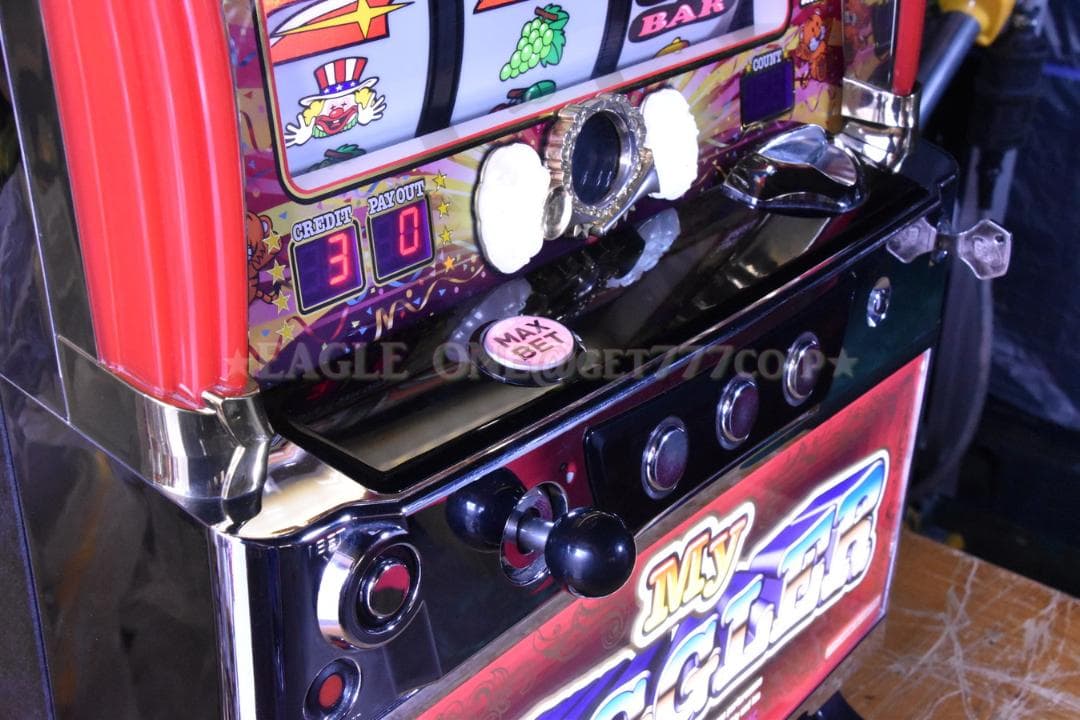 入手困難】☆マイジャグラーIV／KE☆北電子☆パチスロ☆5号機☆