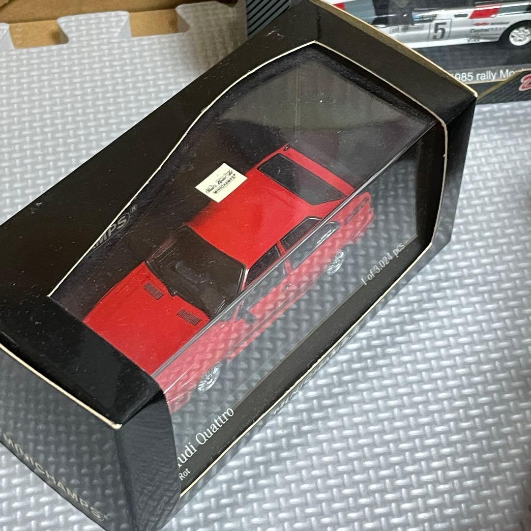 Audi quattro Minichamps Detail cars 3台