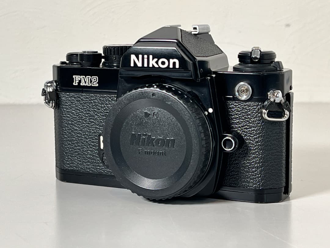 Nikon ニコン フィルム一眼レフカメラ FM2 ブラック レンズ2個セット