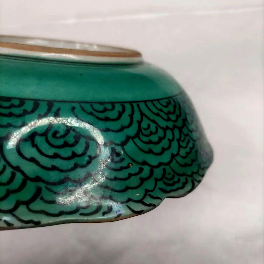 九谷焼　古九谷　庄三　色絵　6寸皿　なます皿　小皿　小鉢　5客セット