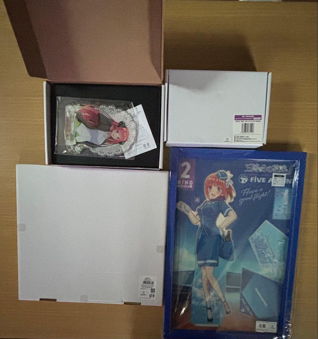 五等分の花嫁　中野二乃　アクリルスタンド127個