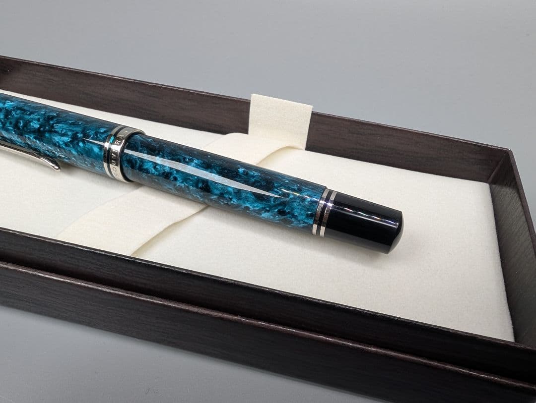 ペリカン スーベレーン M805 オーシャンスワール　ニブEF　Pelikan