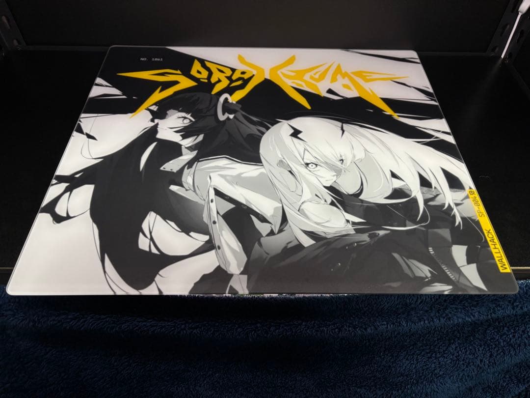 WALLHACK SP-004 Twins ガラスマウスパッド