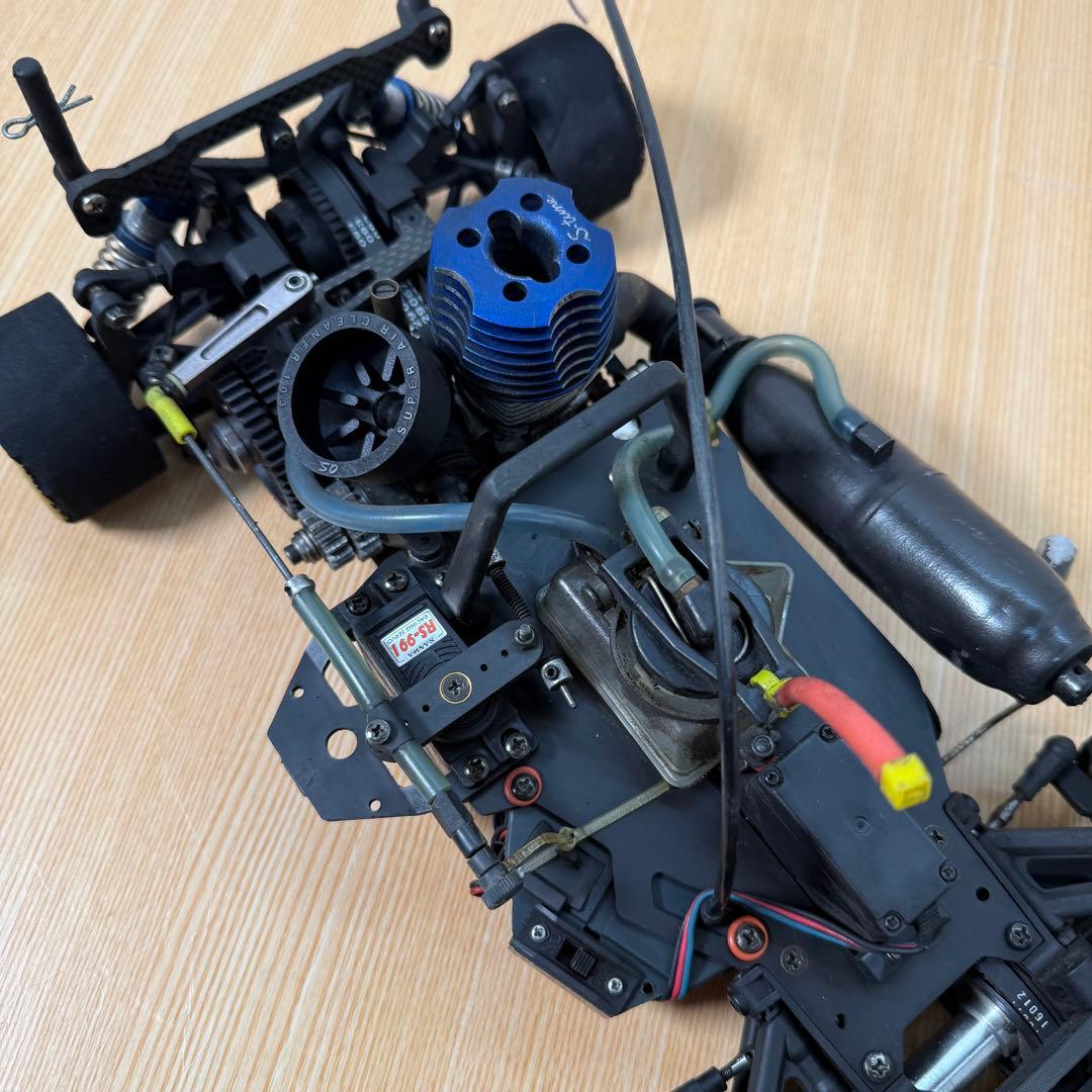 京商 V-One R シャーシ 現状品 エンジンRCカー ラジコン - メルカリ