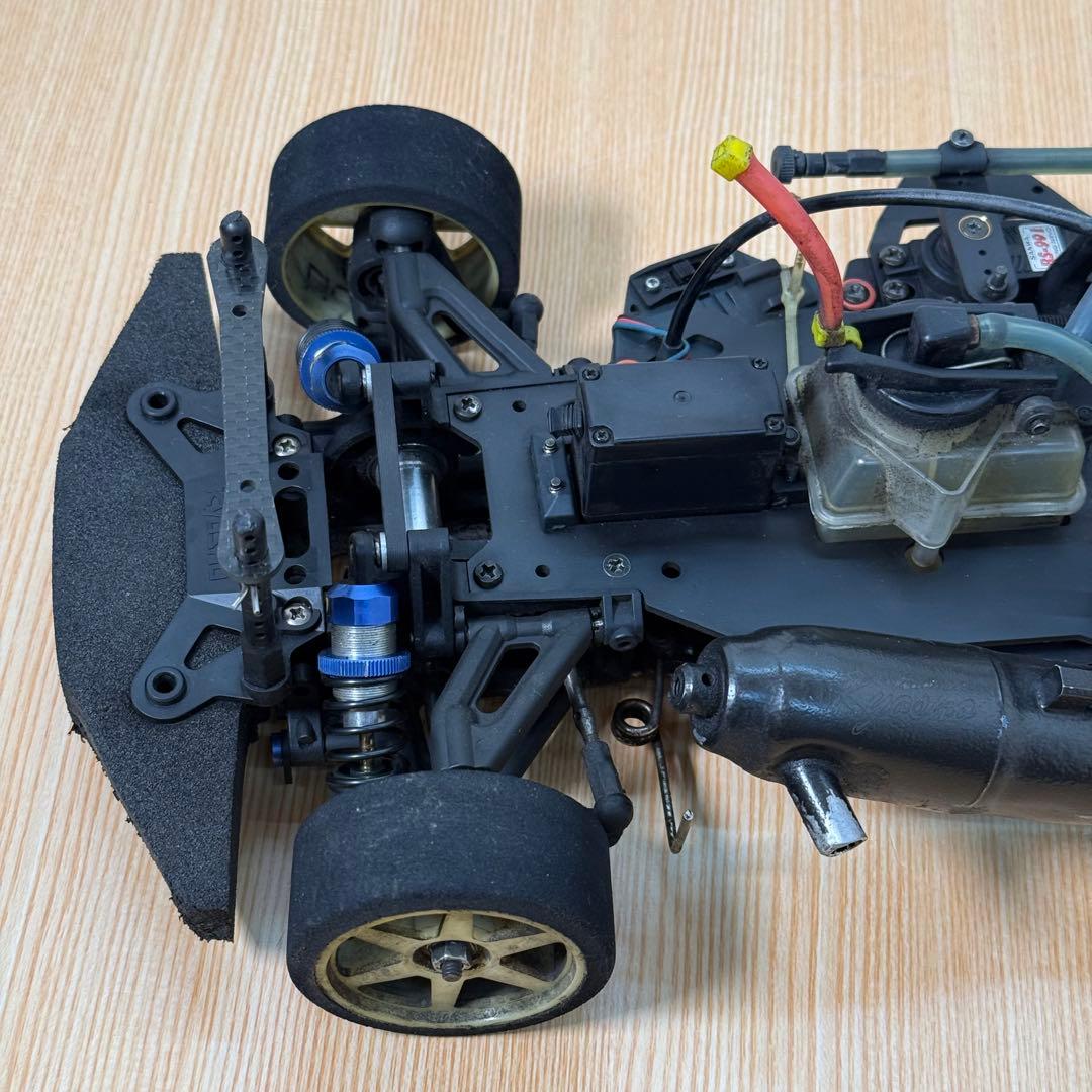 京商 V-One R シャーシ 現状品 エンジンRCカー ラジコン - メルカリ