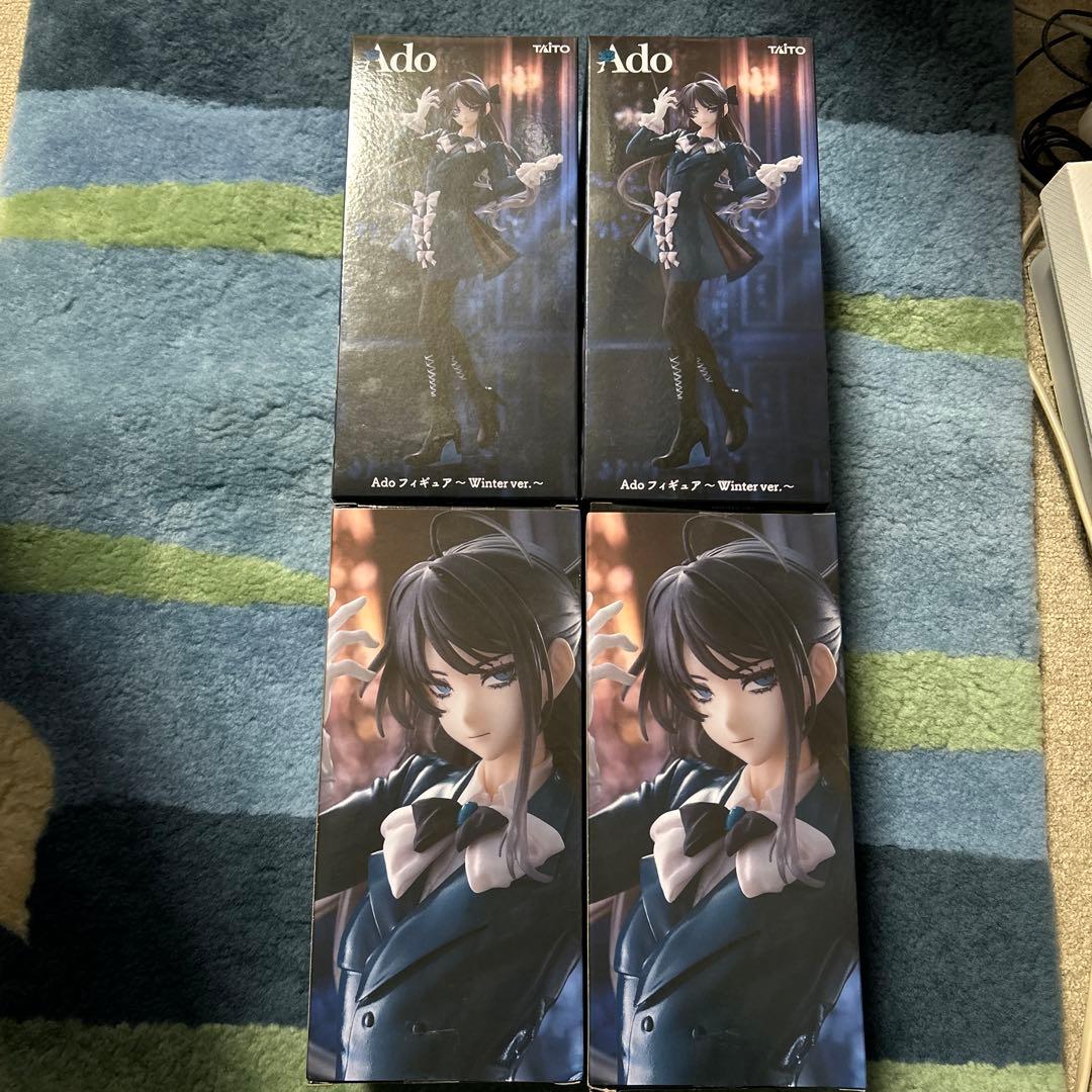 新品 ラウンドワン限定 Ado フィギュア Winter ver. 4体セット