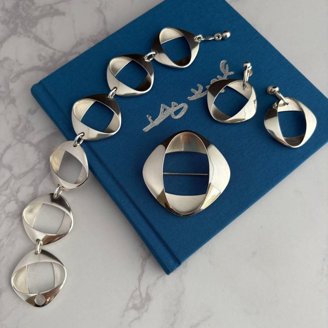 ジョージジェンセン ブローチ #368 ヴィンテージ 名品 ヘニング