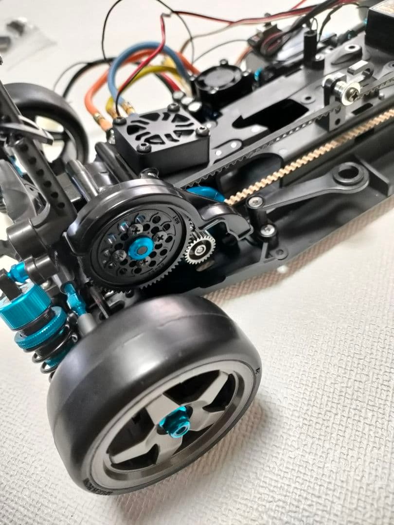 タミヤ TA06 OP多数 FM/ブラシレスメカ EX-10ヘリオス フルセット