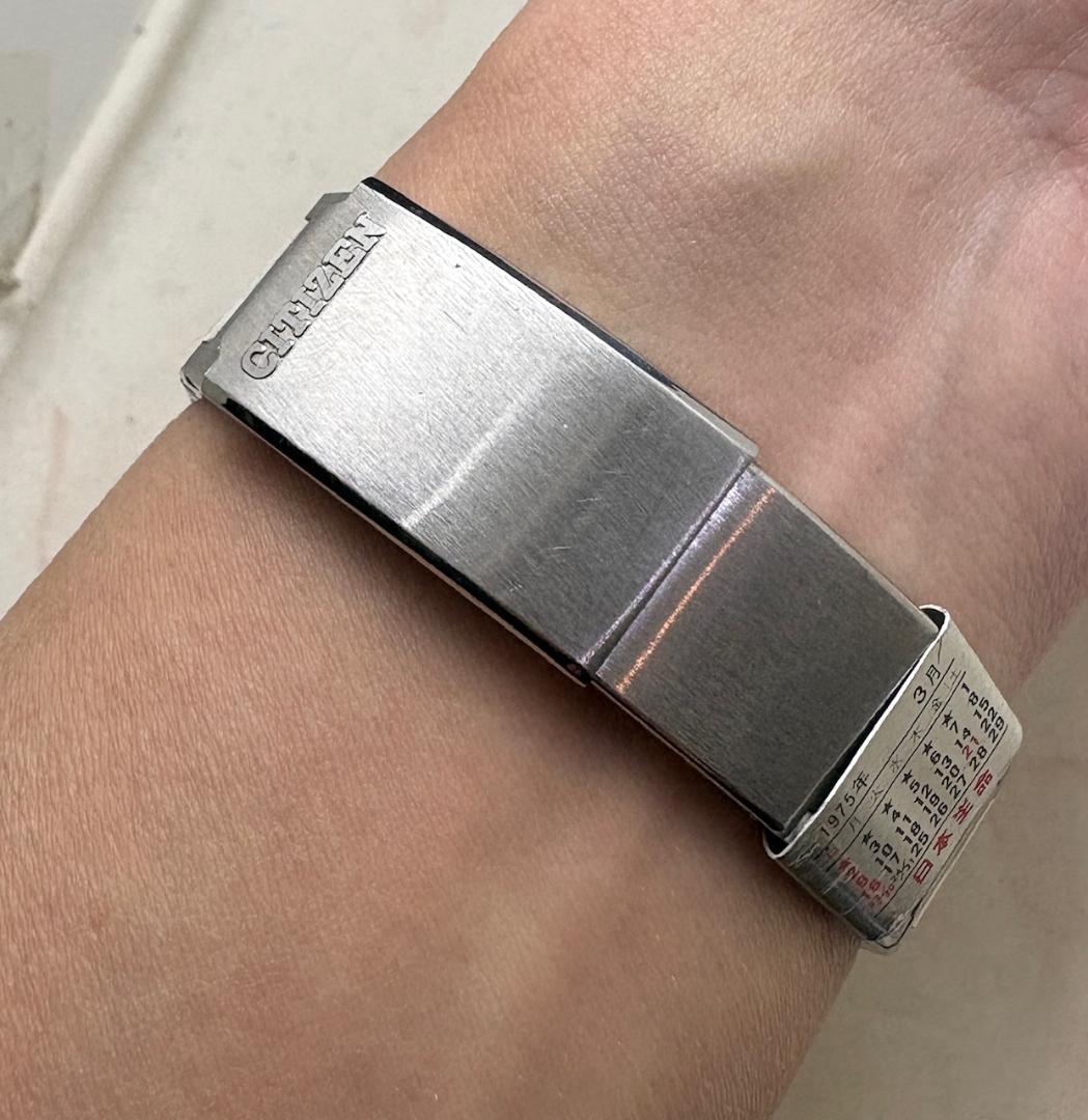 858/稼働 シチズン セブンスター V2 7面カットガラス 自動巻き 26石